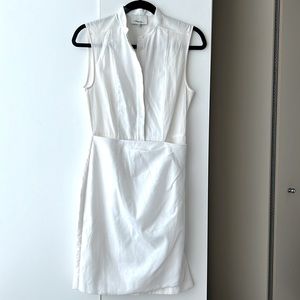 3.1 Phillip Lim | White Sleeveless Shirt Dress